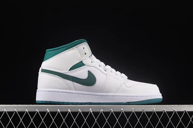 All categories Air Jordan Jordan series basketball shoes Air Jordan 1 Mid Differentiated versions Air Jordan 1 Mid "Mystic Green" AJ1 Joe 1 Mystic Green mid-top basketball shoes CD6859-103